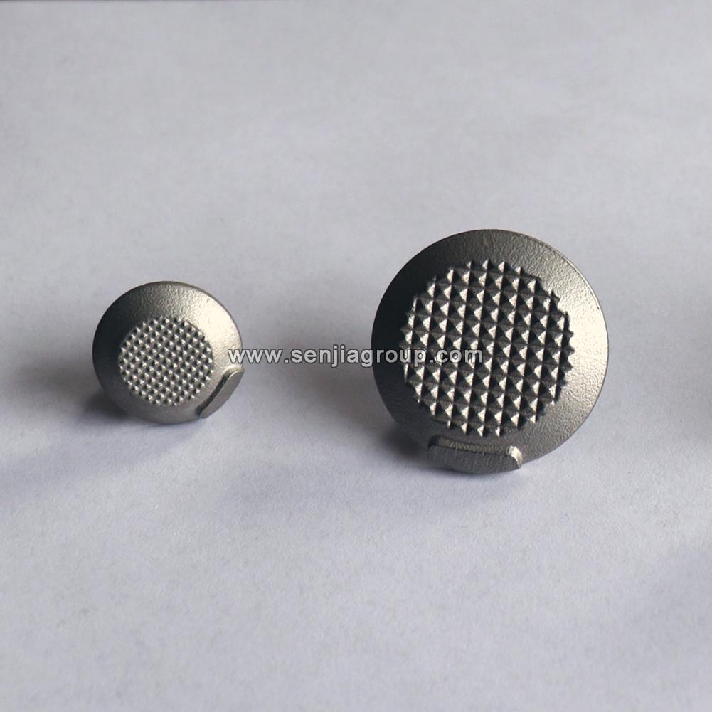 Cast stainless steel blind road studs