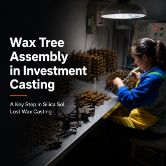 Wax Tree Assembly in Investment Casting